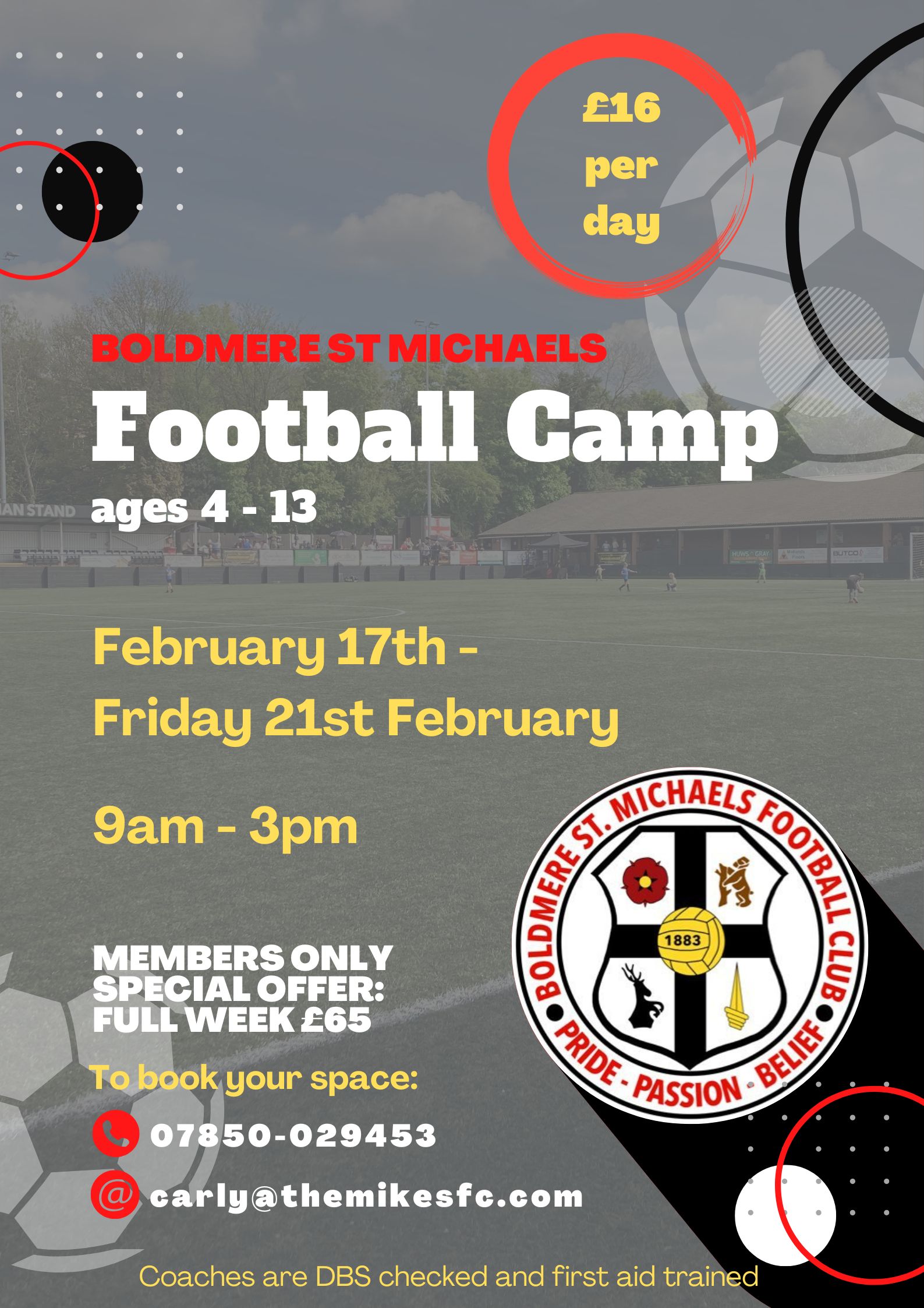 February 2025 Football Camp