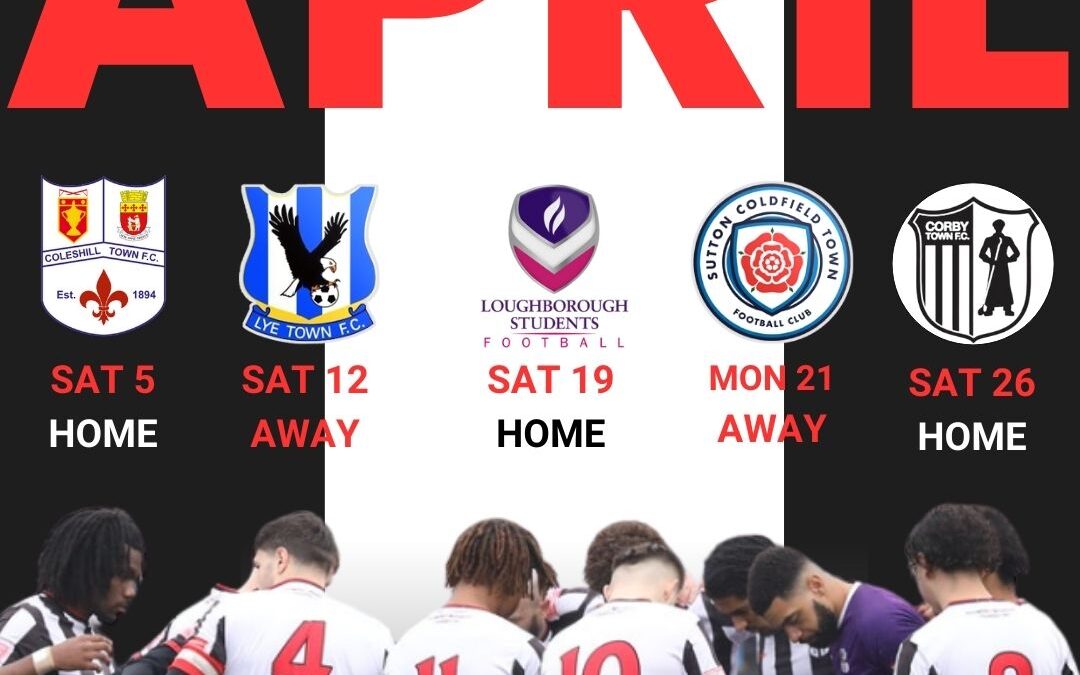 April Fixtures