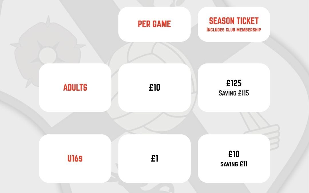 2025/26 Season Tickets Now On Sale! | Boldmere St Michaels FC