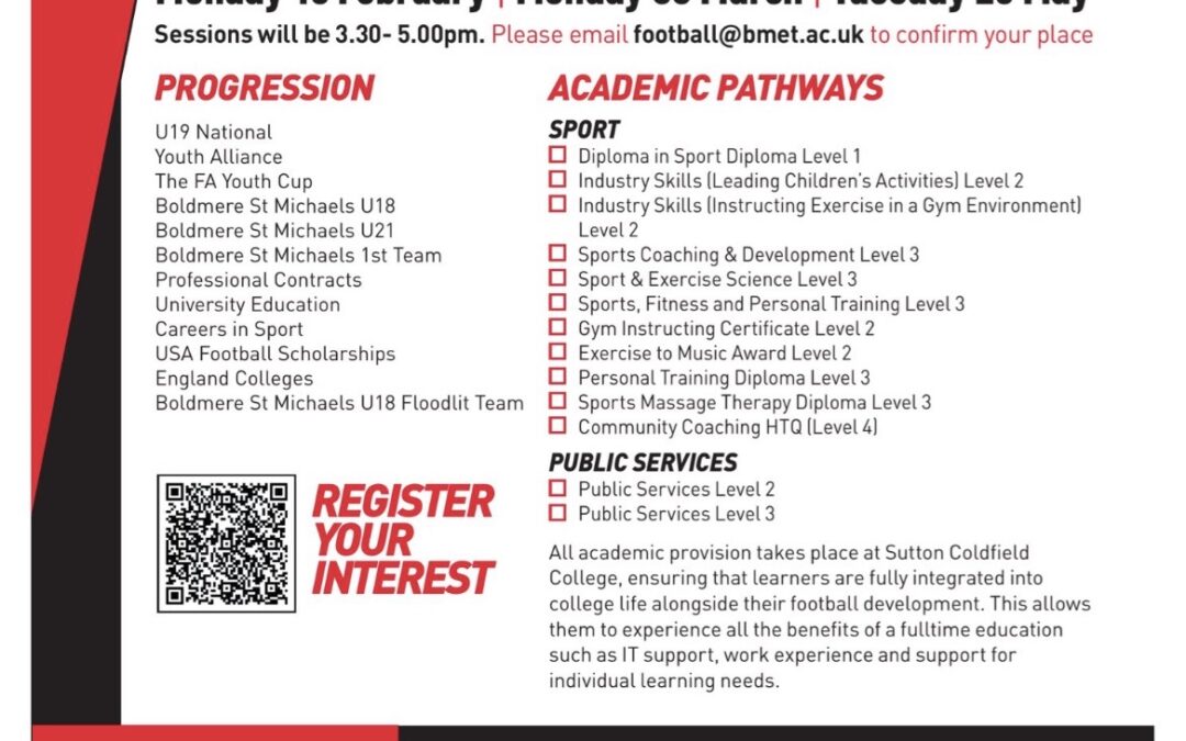 Boldmere St Michaels Football Academy