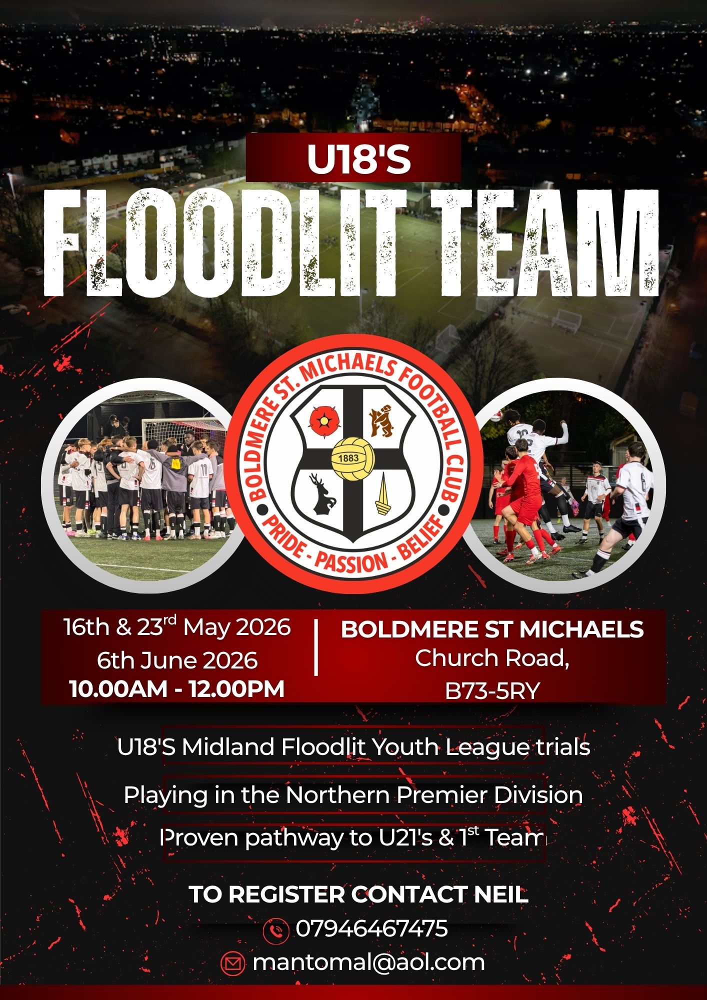 BSM U18’s Floodlit Trials1