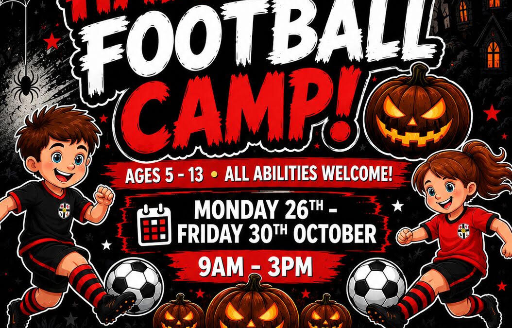 ⚽🎃HALLOWEEN FOOTBALL CAMP IS BACK! 🎃⚽